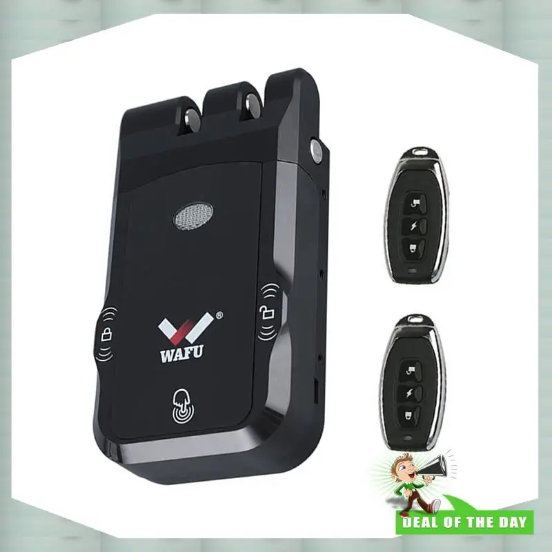 24-Hour Delivery WAFU Invisible Door Lock Wireless Smart Remote Keyless Entry Fechadura Inteligente For Home For Office