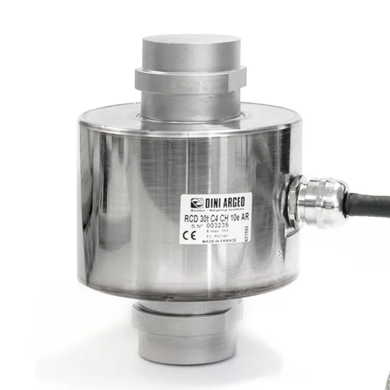 DINI ARGEO RCD digital column load cell, stainless steel, 30t/40t/50t