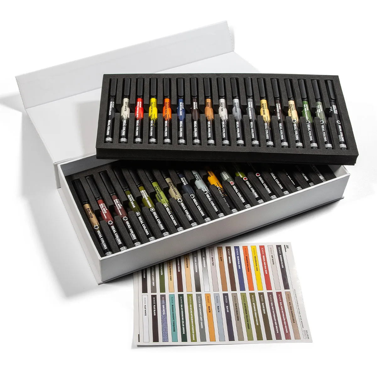 AK RC Mark Pen Special Box Set one in 34 colors each Spain RCM150 3D Printer Parts