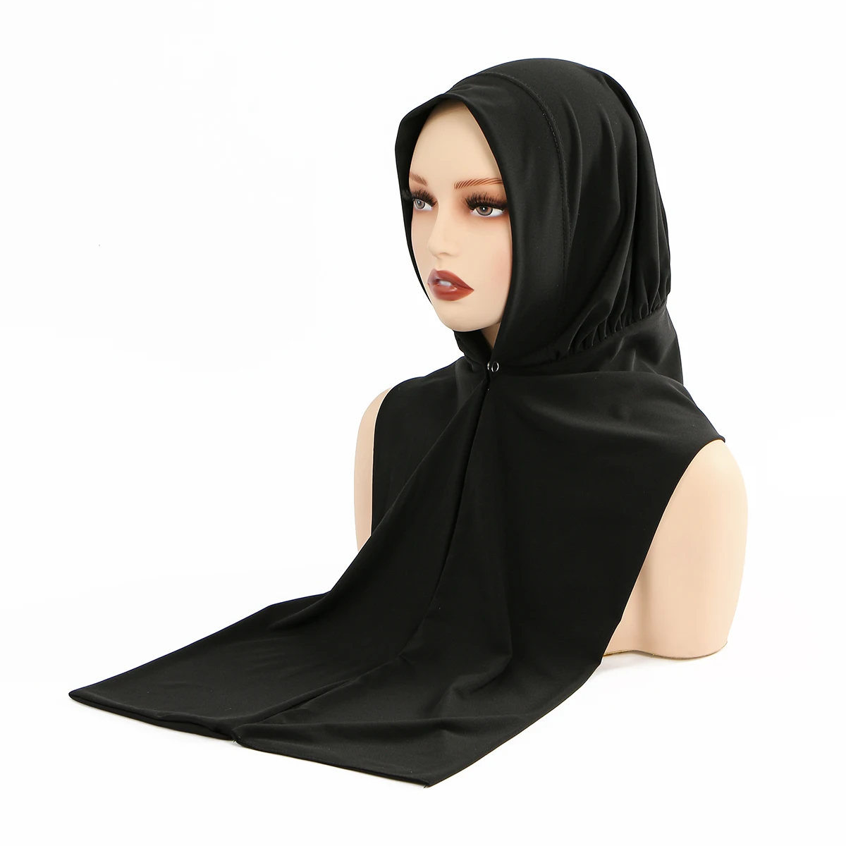 

Мгновенный трикотаж, хиджаб, подшапка, хиджаб для женщин, мусульманский женский хиджаб, кепка с полным покрытием, повязки на голову, исламский платок, Femme Turbante Mujer