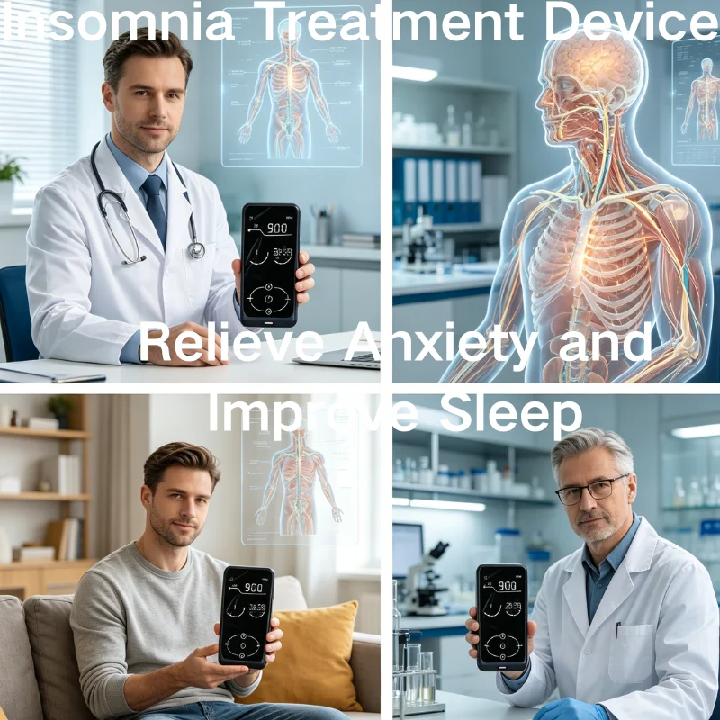 Vagus Nerve Stimulation Device for Intraoperative Nerve Monitoring tVNS Ear Clip Rechargeable Home Use