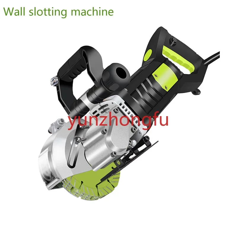 Slotting Machine Circular Saw Cutting Power Tool  Electric Wall Chaser Concrete Cutter  Laser Aiming Groove