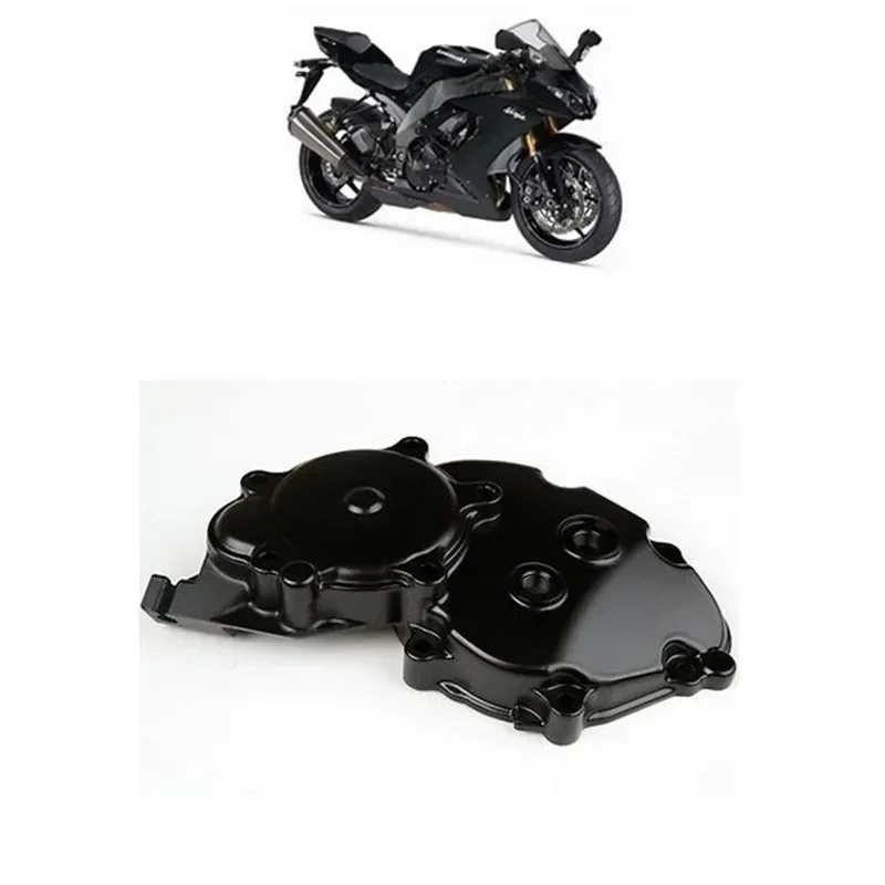 

Motorcycle Parts Engine Starter Case & Starter Cover Crankcase For Kawasaki ZX10R 2008-2010