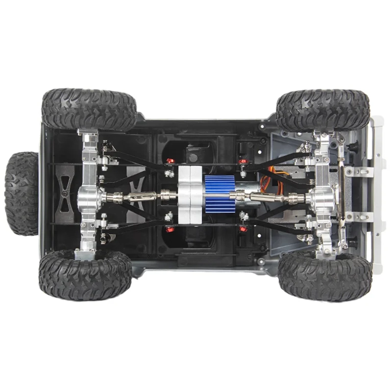 Eixo portal dianteiro e traseiro de metal completo CNC BAAA-MN99S para MN D90 D91 D99 D99S MN99S MN98 MN90 1/12 RC Car Upgrades Parts, 1