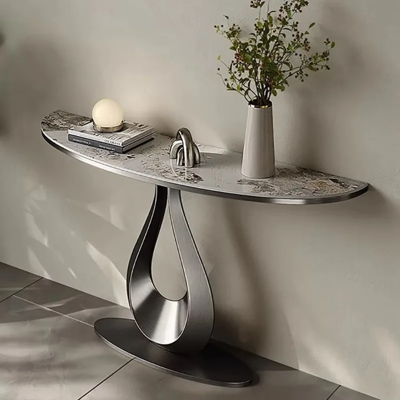 Modern Simple Console Tables Metal Midcentry Lobby Nordic Console Table Entrance Hallway Consolle Ingresso Living Room Furniture
