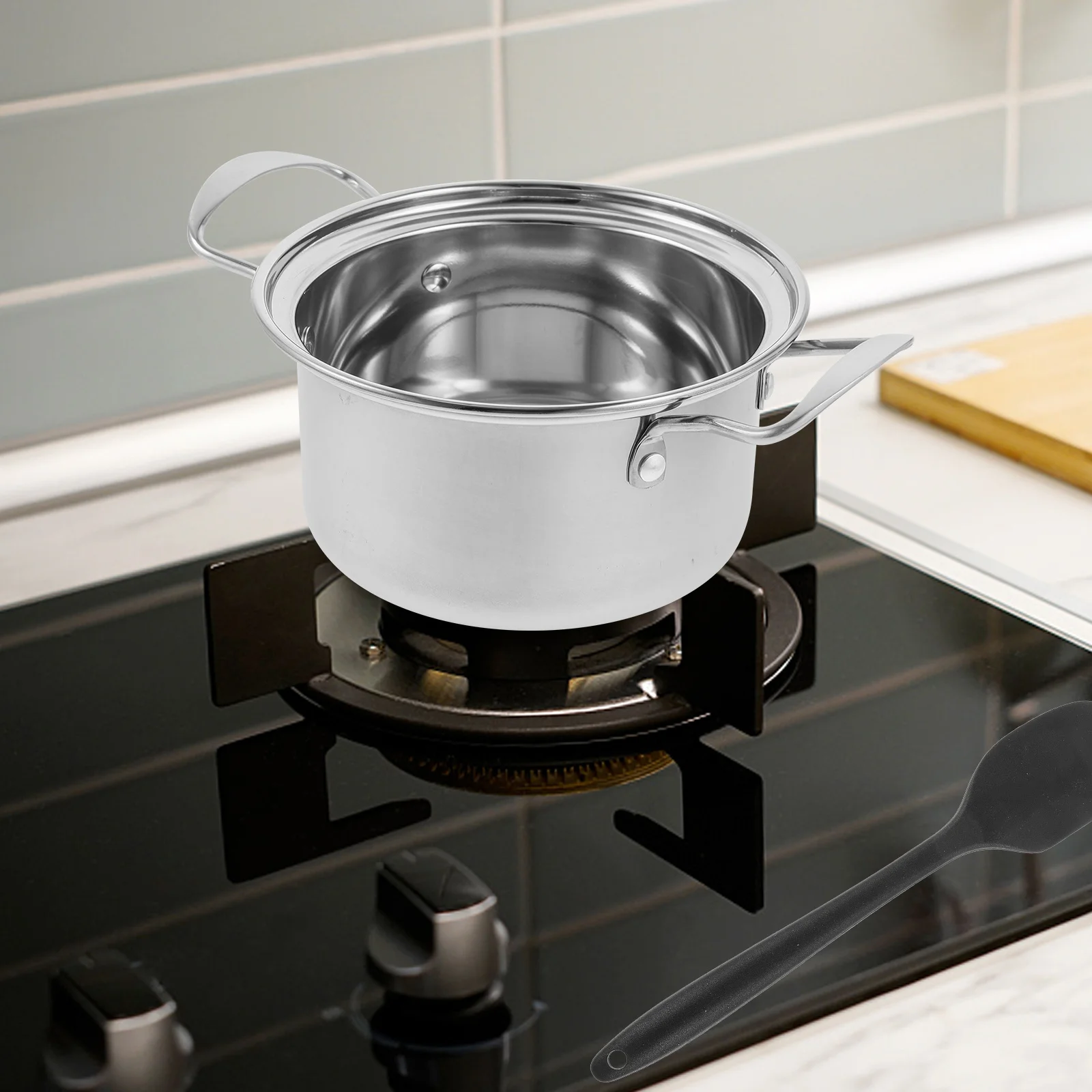 

Stainless Steel Soup Noodle Cooking Kitchen Stew Restaurant Stockpot Reusable Hot Pot Pan Ramen Cooker Cooking Pot