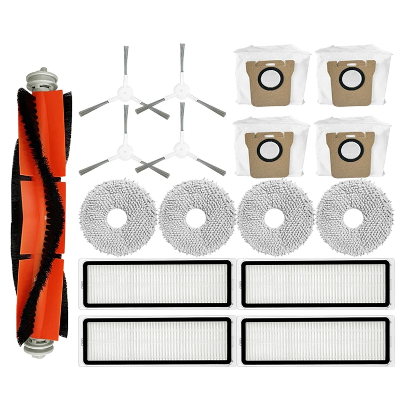 

For Xiaomi C102CN Robot Vacuum Cleaner Main Brush Side Brush Hepa Filter Mop Pad Dust Bag Accessories Parts