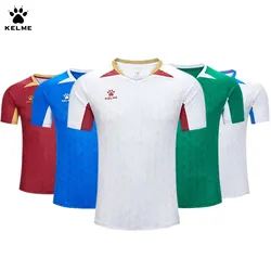 KELME magliette da calcio bambini adulti Custom Match Training uniformi della squadra abbigliamento sportivo t-shirt a maniche corte