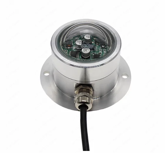 RS485 Dual Channel Metal Outdoor Meteorological Rain Gauge Monitoring High Precision Optical Rainfall Sensor