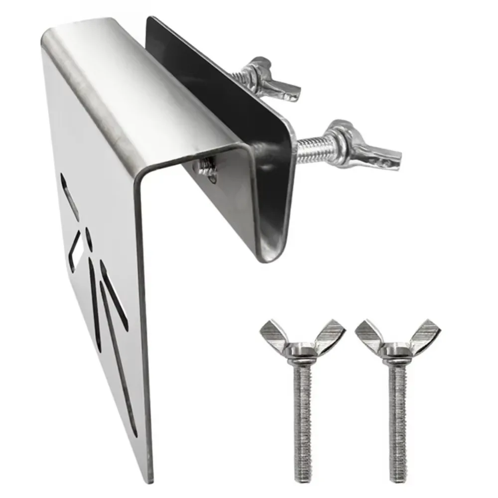 Wall Mount Gutter Bracket Gutter Mount Channel Mount Wall Mount Bracket Metal for Eufy SoloCam S340/Eufy E30