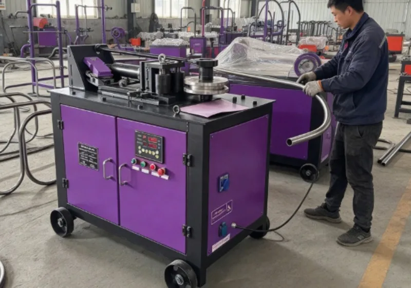 Automatic Mini Pipe Bending Machine - 6-25mm Pipe Size, Economical For Workshop/DIY, Stable Performance