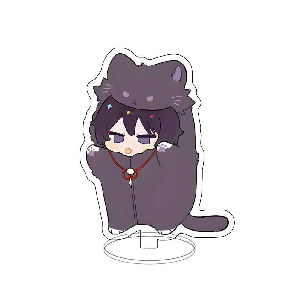 애니메이션 원신 임팩트 코스프레 아크릴 Q형 동물 만화 스탠딩 사인 책상 장식, 졸업 선물, 크리스마스 생일 선물