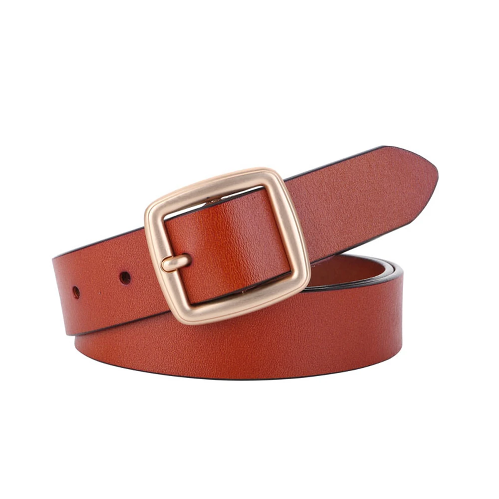 La Spezia Vrouwen Riem Echt Leer Wit Taille Riem Pin Gesp Koeienhuid Vrouwen Leren Riem Voor Broek Accessoires 105Cm 110Cm