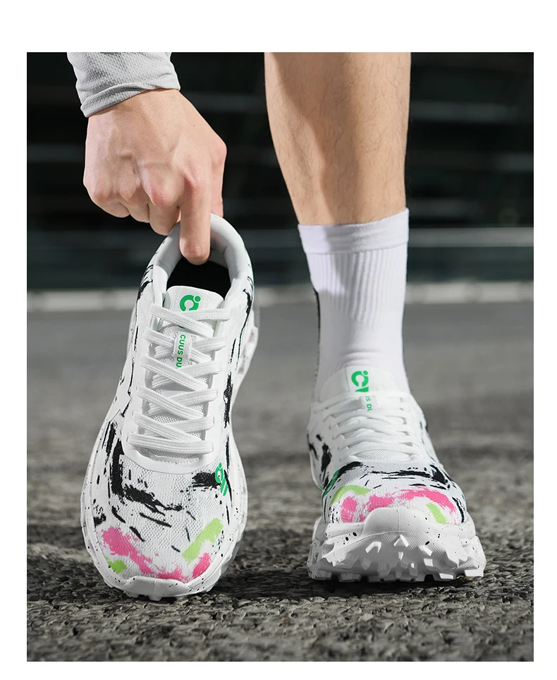 Marathon-Laufschuhe für Herren, Carbon-Board, Sportlich, Professionell, Atmungsaktiv, Leicht, Bequeme Outdoor-Sneaker für Damen, Original – Detail 27