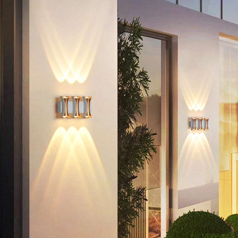 

Steaming customer exterior wall lamp waterproof staircase aisle lamp luminous outdoor wall lamp
