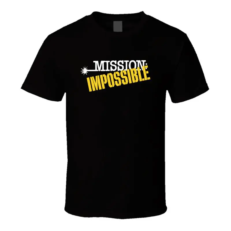 Mission Impossible Retro 80s Tv Show Logo Fan T Shirt