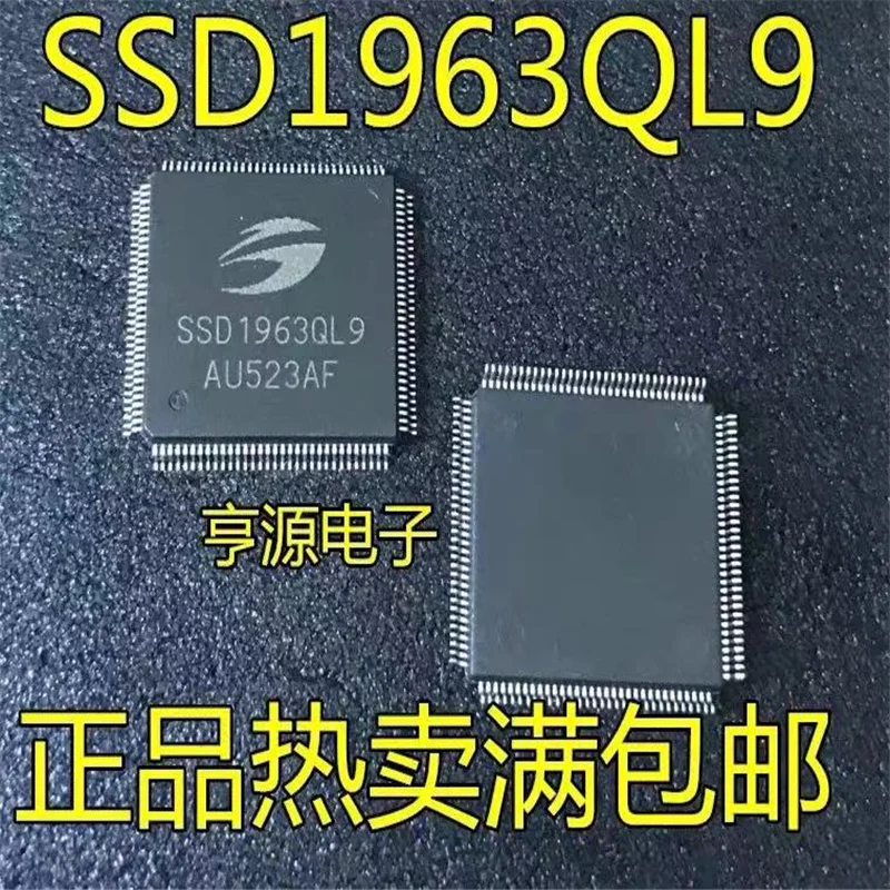 

Набор микросхем SSD1963QL9 ssdщуr QFP128, чипсет с интегральной схемой, новый и оригинальный, 1-10 шт.