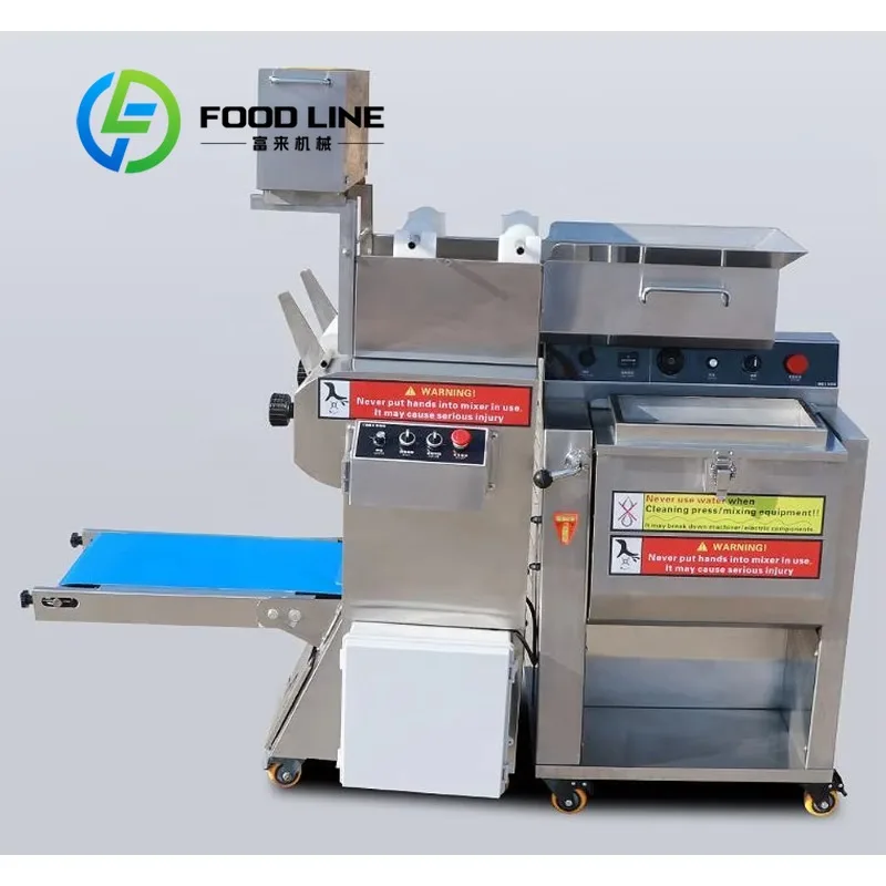 Low Noise Multi-functional Noodle Making Machine All-In-One Fresh  Noodle Making Machine Automatic