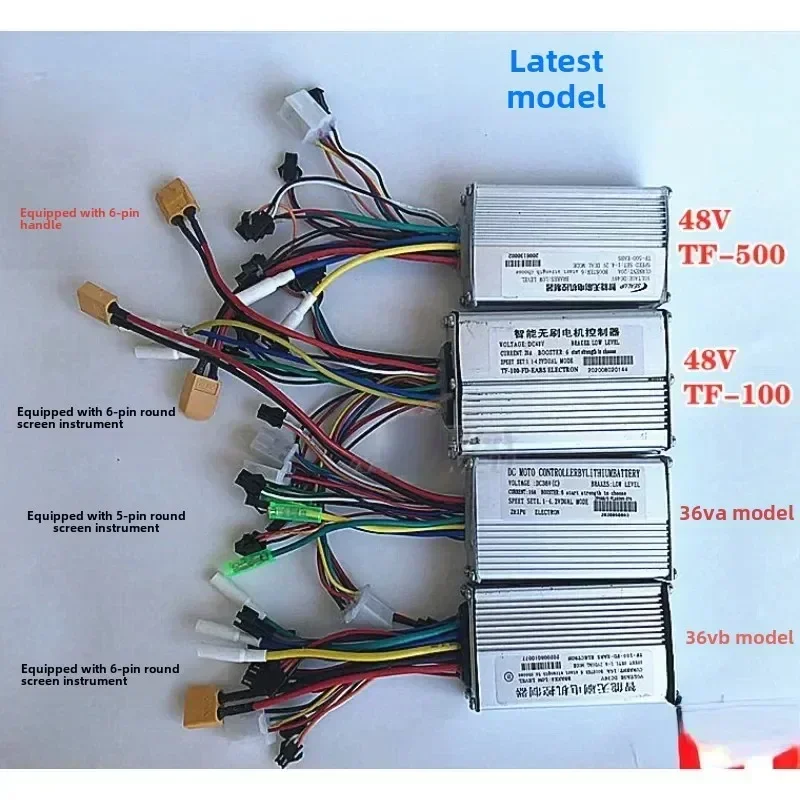 Electric scooter controller 1000 watts Q8 48 volts 25A TF100 900 500 meters for Shilop