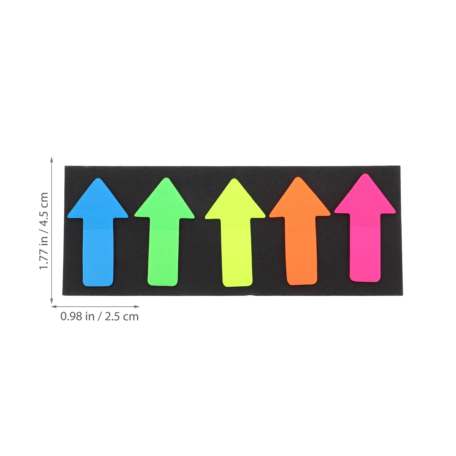 4Pcs Arrow Index Decals Highlight Points Labels for Recording Information and Organizing Files Index Stickers Sticky Memo Notes