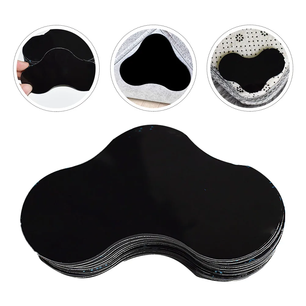 10pcs Carpet Anti-Slip Pads Premium Adhesive For Mats Rugs Dance Mats Fleece Surface Tapes Sofa Cushion Fixing Stickers Floor