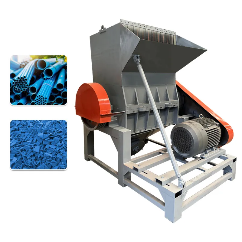 

【Hot】PE PVC PET Waste Plastic Crusher Bottle Crushing Machine Coconut Husk Shredder Machine for Recycling