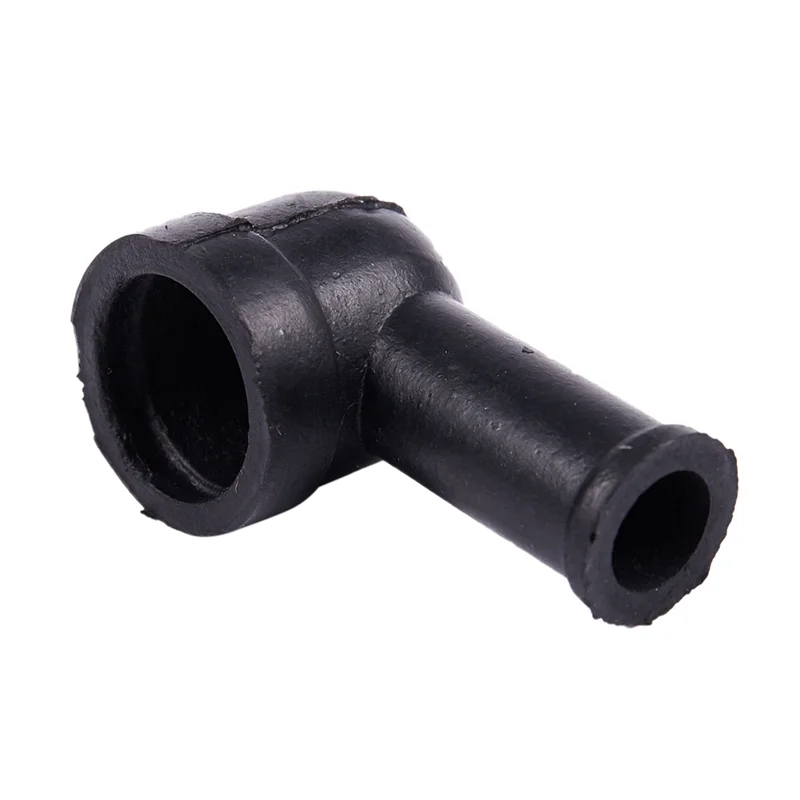 

64 Pcs 15Mm X 8Mm Black Smoking Pipe Shaped PVC Battery Terminal Insulating Covers Boots