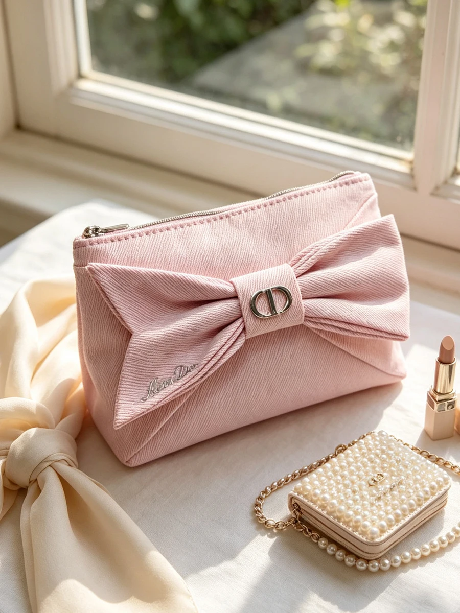 Bolsa de maquillaje con lazo d - Women Bags Dior reseña y precio