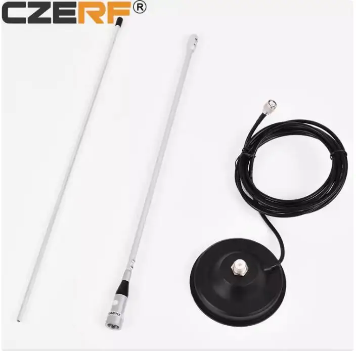 88~108MHz FM 7-100W FM Broadcasting Transmitter Antenna with Magnetic Base For Car