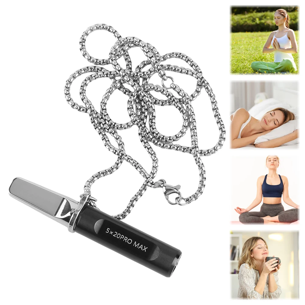 สร้อยคอหวีดสำหรับทำสมาธิ สร้อยคอช่วยลดความวิตกกังวล สร้อยคอสำหรับทำสมาธิ เครื่องประดับสำหรับบรรเทาความวิตกกังวลและความเครียด