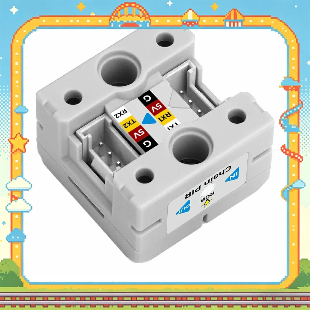 M5Stack Chain PIR STM32G031 Passive Infrared Motion Sensor Node Module for Chain Series IoT Development