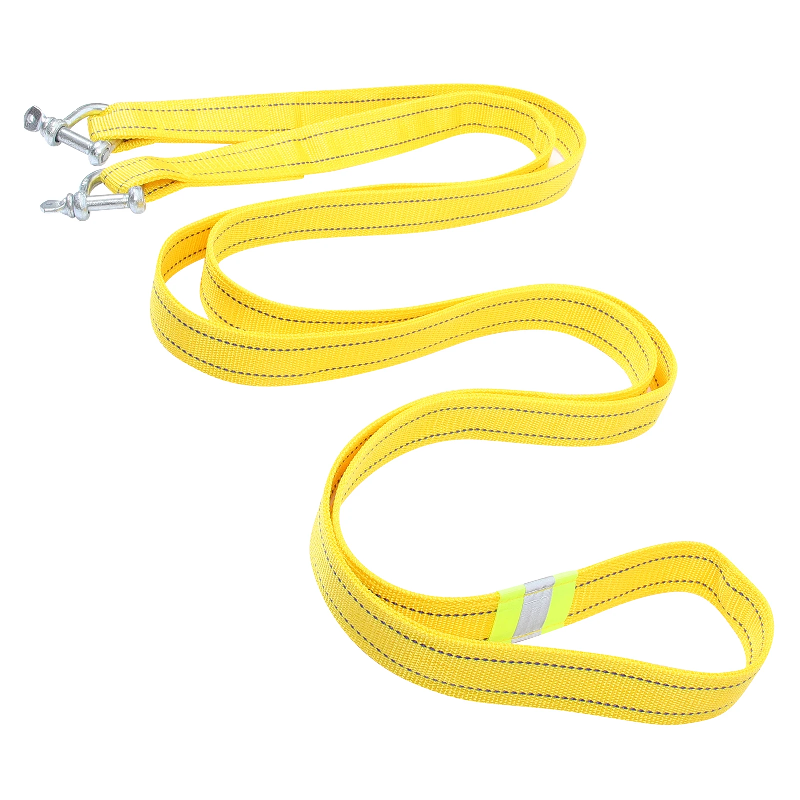 

Glow in the dark Tow Rope Car Trailer Polyester Ropes Heavy Duty Vehicles Bright Night Glow Safety Low light Conditions