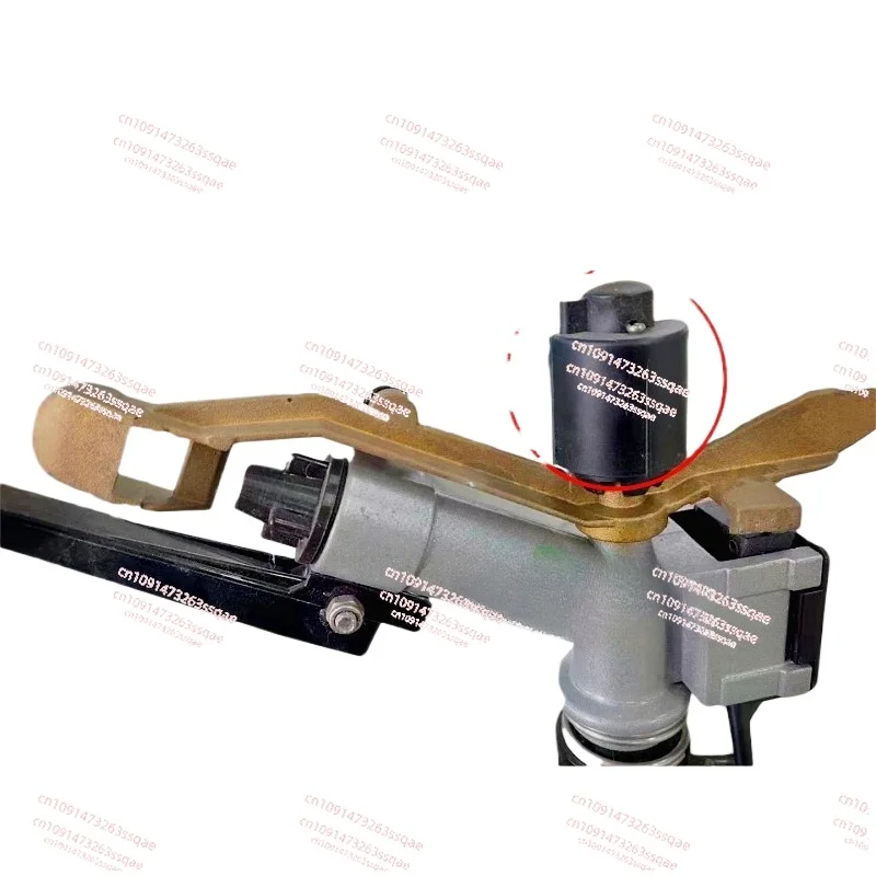 مسدس رش بذراع هزاز معدني مقاوم للرش والري في المناظر الطبيعية وتقليل الغبار وفوهة الري #2