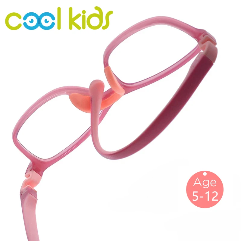 

COOL Kids Anti-blue Eye Strain Computer Glasses child Myopia Optical Glasses For Boys Girl Astigmatism Glasses Frame Clear Lens