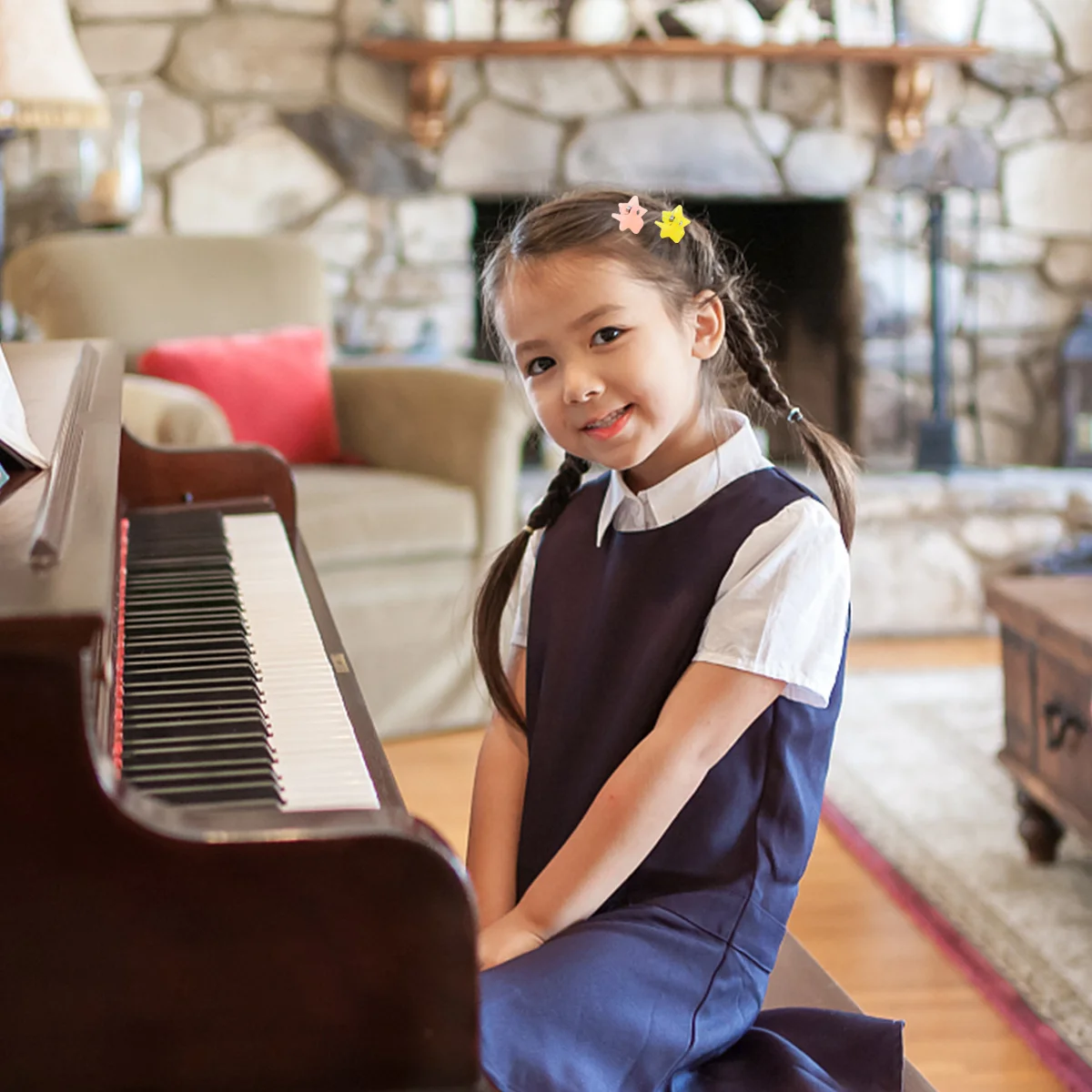 กิ๊บติดผมเจ้าหญิง 40 ชิ้น กิ๊บหนีบผมขนาดเล็ก สวยงาม ไม่ลื่น สำหรับเครื่องประดับผม