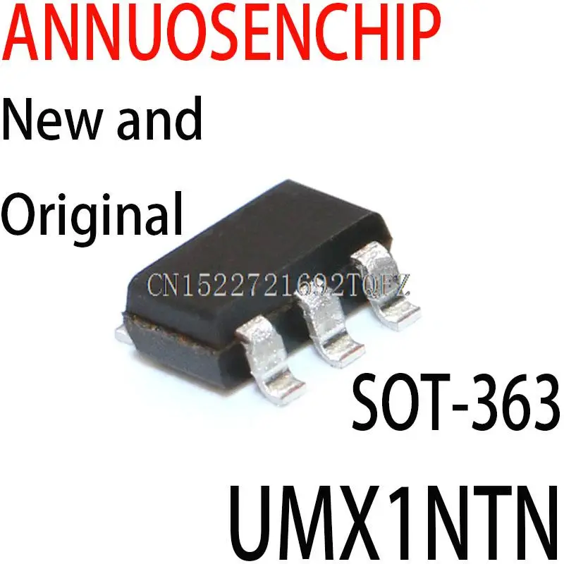 100PCS/lot New and Original UMX1 UMX1N UMX1 N TN  X1   SOT-363  UMX1NTN