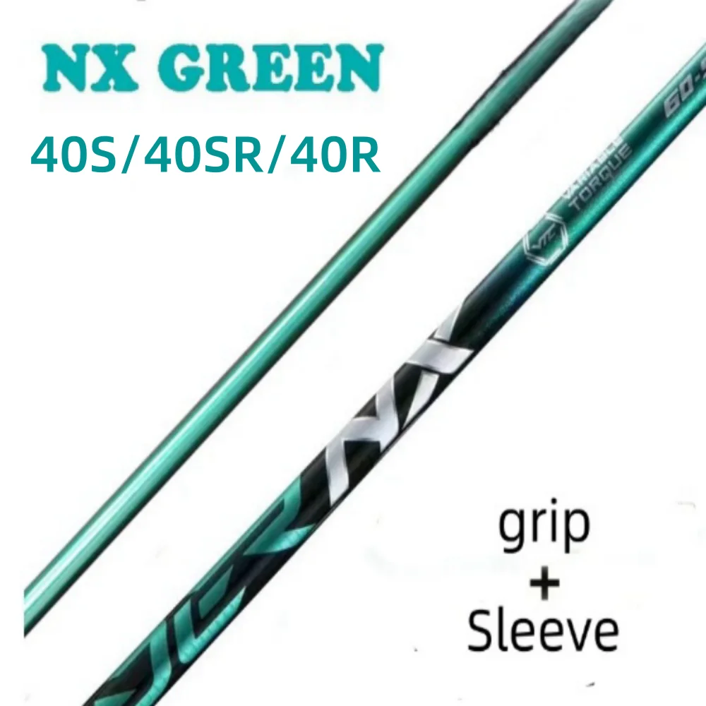 Golf club shaft NX GREEN 40 S/SR/R graphite shaft screwdriver and wooden shaft free assembly sleeve and grip