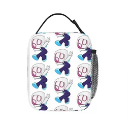 Ghost Spider Girl Insulated Lunch Bags borse da Picnic riutilizzabili Thermal Cooler Lunch Box Lunch Tote per donna Work Kids School