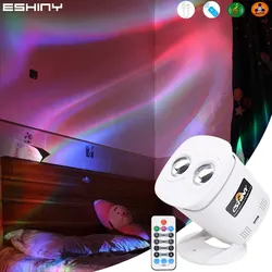 ESHINY NEW RGB LED Aurora/40 Patterns Projector DJ Disco Light Party R&G Laser Bar Dance Sky Room Stage Effect Sunset Lamp Z7N8