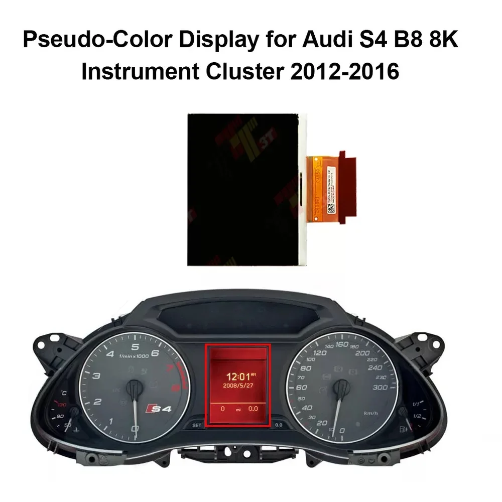 Pseudo-Color Display for Audi A4/S4/RS4, A5/S5/RS5 and Q5/Q7 Instrument Cluster