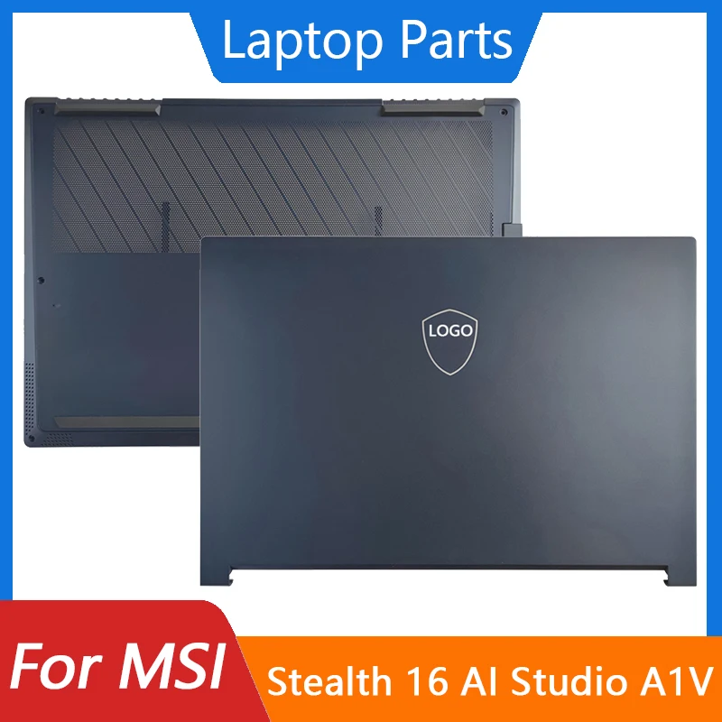95% New For MSI Stealth 16 AI Studio A1V MS-15F3 15F4 LCD Back Cover/Bottom Base Laptop Shell