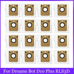 Dust Bag For Dreame Bot D10 Plus Accessories RLS3D Robot Vacuum Cleaner Bags Dirty Bag Replacement Spare Parts