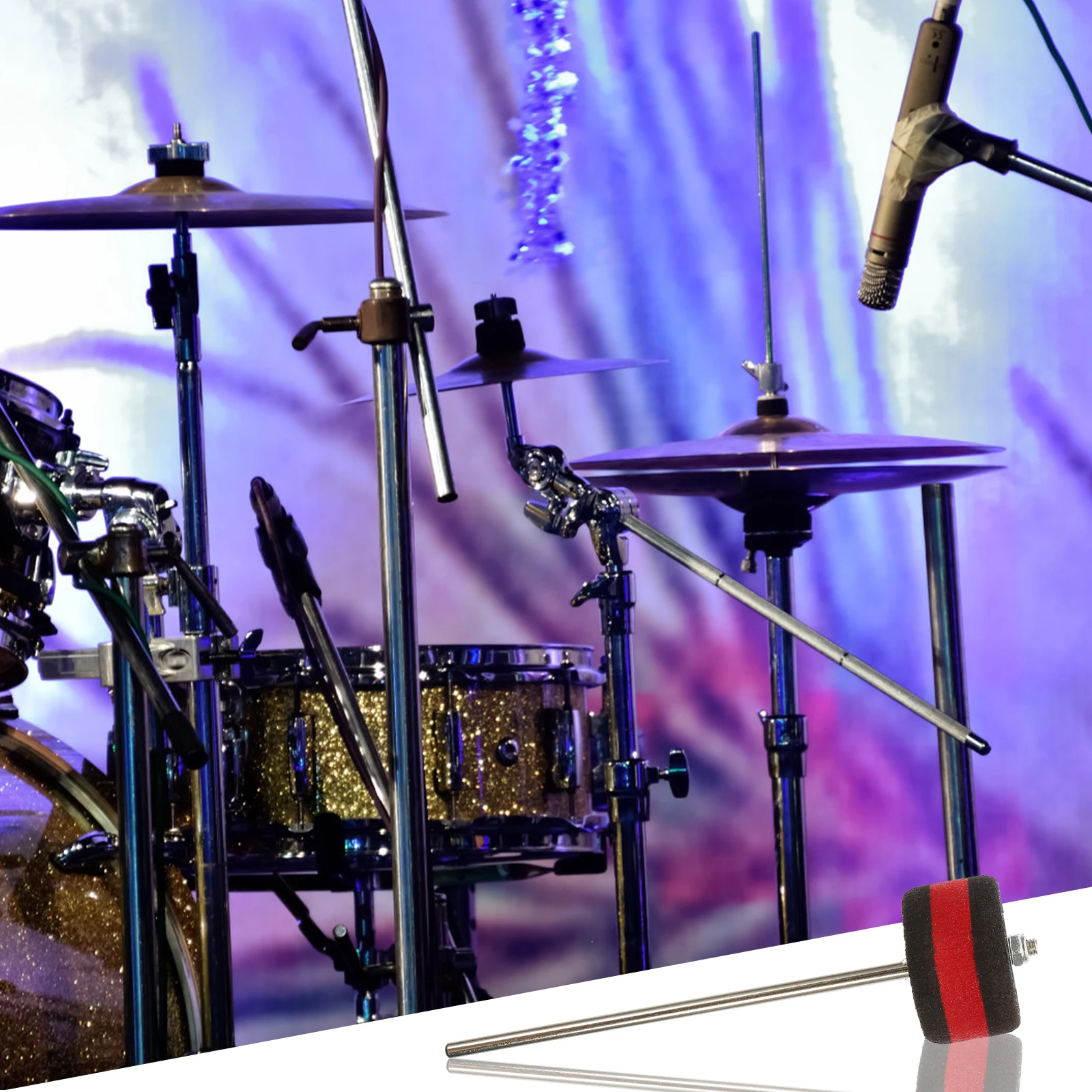 

Heavy Duty Drum Pedal Metal Construction Fast Response Replacement Part for Percussion Instrument Maintenance and