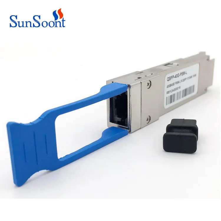 Sunsoont 40GBASE-ER4 40G QSFP 40KM 80KM Mode 1550nm 1310nm Optical Fiber Transceiver