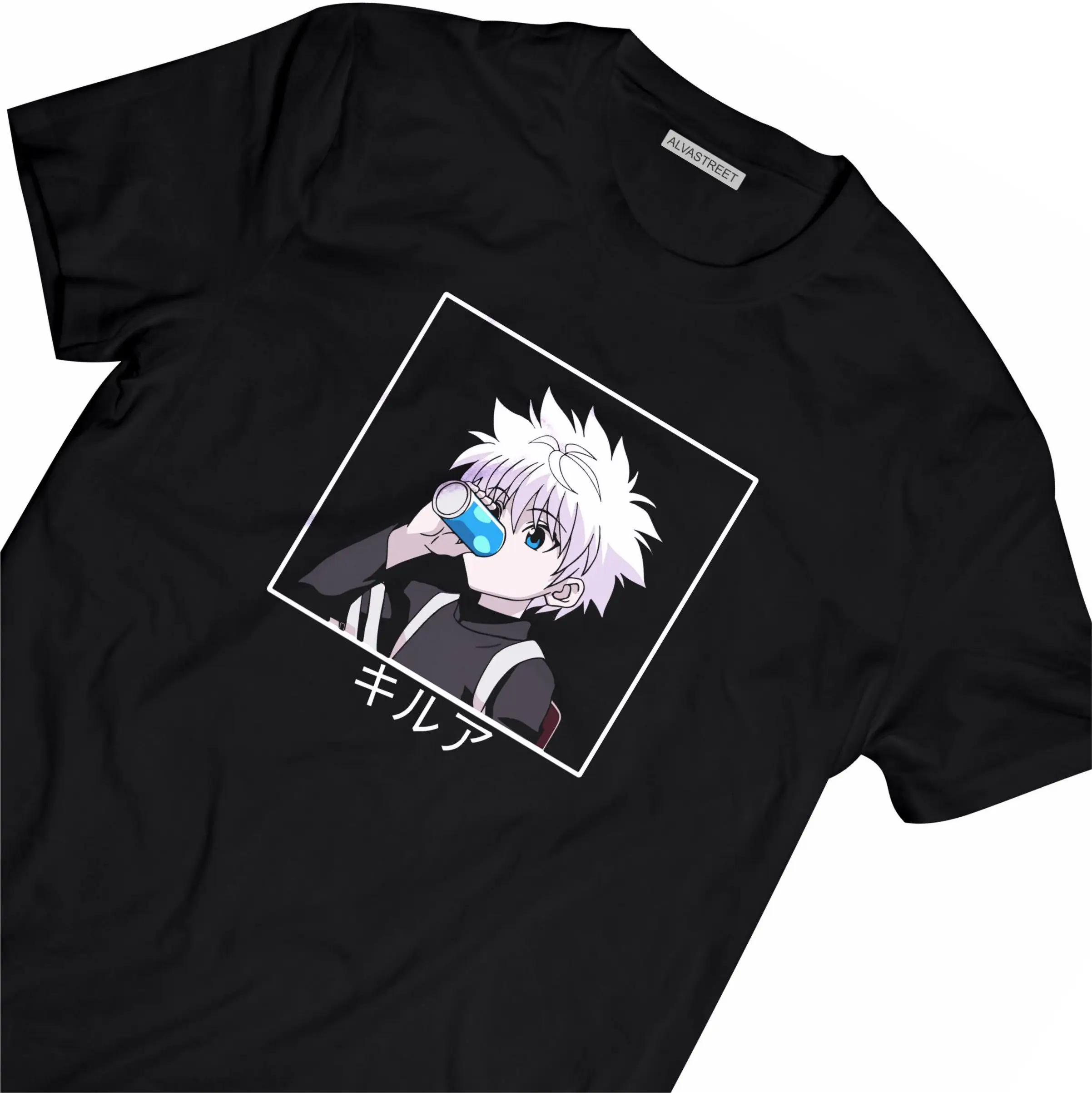 

KILLUA HUNTER X HUNTER HXH003# BAJU ANIME JEPANG | T-Shirt Cotton Combed 30s Unisex Streetwear Kaos Oversize