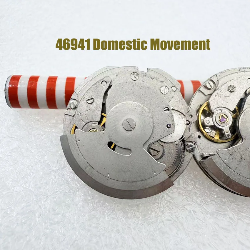 46941 Chinese domestic movement does not rotate and can only be used by watch repairmen for repair and modification practice.