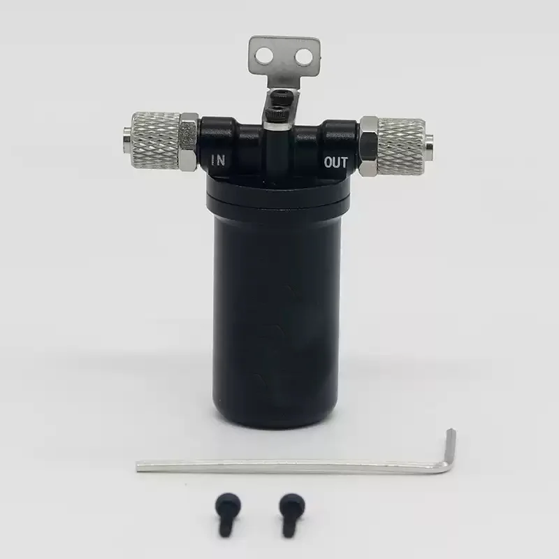 Mini-Hydrauliköl-Metallfilter mit feinem Sieb für RC-Bagger Bulldozer Loader Truck Tamiya JDModel LESU KABOLITE Teile