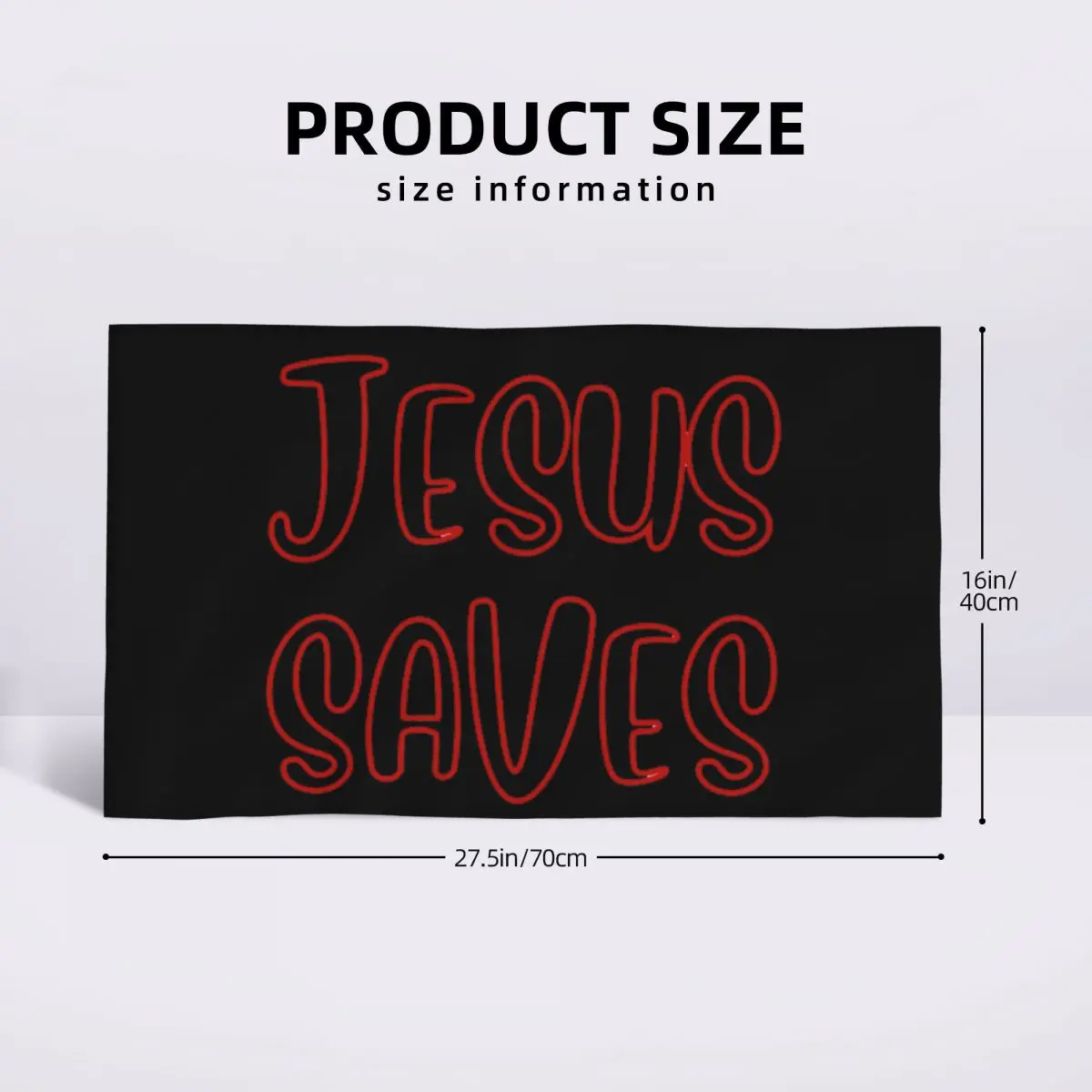 Custom Jesus Saves Soft Face Towel Quick Dry Pool Bath Cotton Towels Absorbent Quick