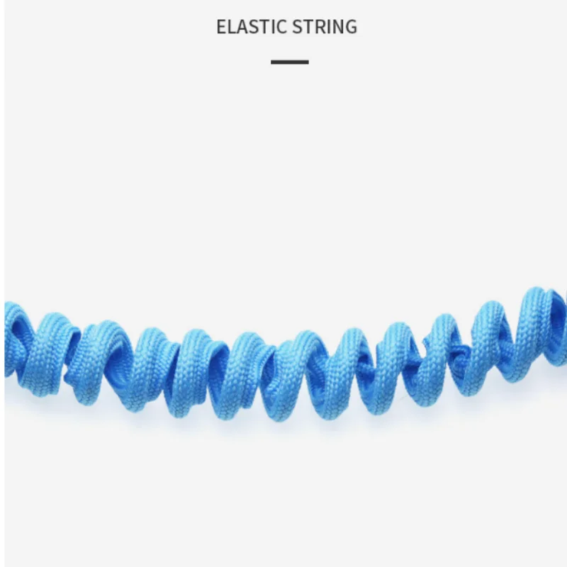 ISURE MARINE 2 قطعة مجداف مكافحة فقدان حبل نفخ كاياك سلامة ملزمة حبل حبل ثابت حبل مرن متعدد الألوان