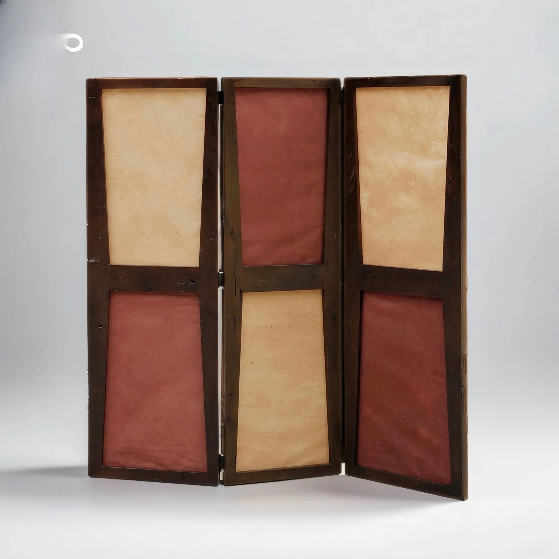 Intangible Cultural Heritage Handicraft Chandigarh Screen Old Wood Bark Paper Wabi Sansan Partition Screen
